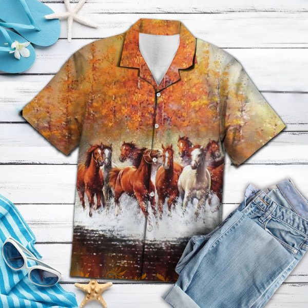 Herd Of Horses Hawaii Shirt, Summer Shirt For Men and Women Jezsport.com