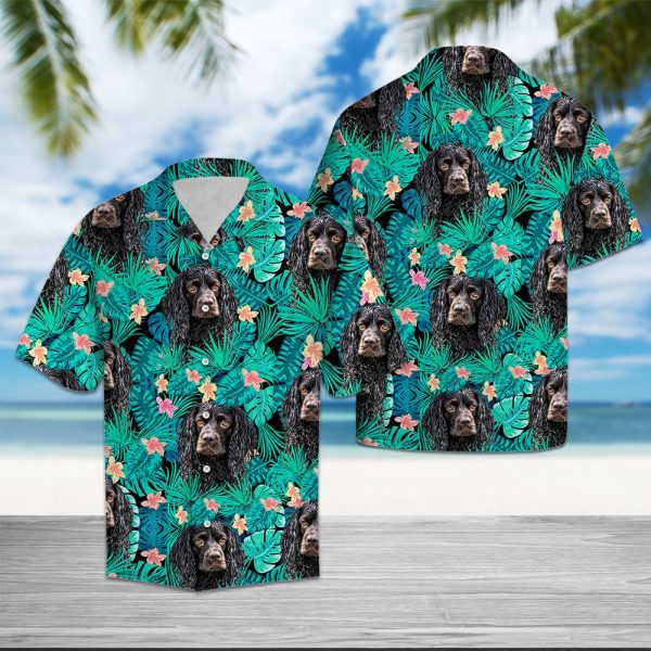 Boykin Spaniel Tropical Hawaii Shirt, Summer Shirt For Men and Women, Short Sleeve Jezsport.com