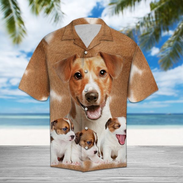 Jack Russell Terrier Great Hawaii Shirt, Summer Shirt For Men and Women Jezsport.com