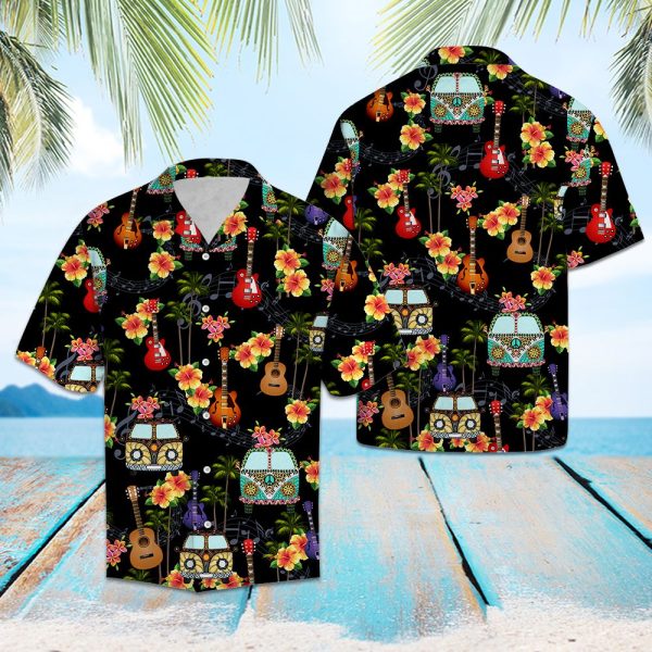 Hippie Summer Pattern Hawaii Shirt, Summer Shirt For Men and Women Jezsport.com