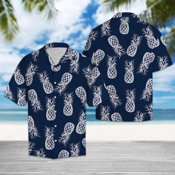 Pineapple Tropical Hawaii Shirt Summer Shirt For Men and Women Jezsport.com