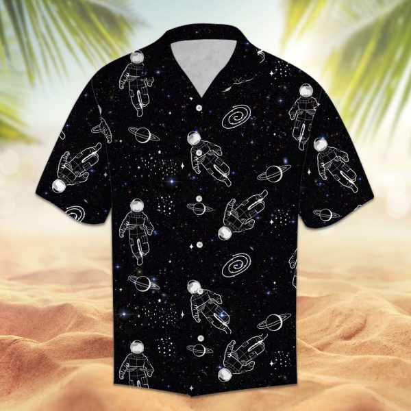 Amazing Astronaut Galaxy Hawaii Shirt Summer Shirt For Men and Women Jezsport.com