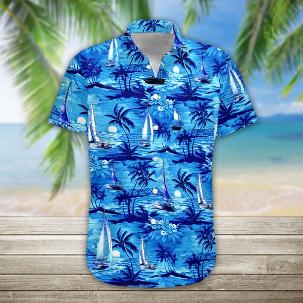3D Sailing Hawaii Shirt, Summer Shirt For Women and Women, Short Sleeve Jezsport.com