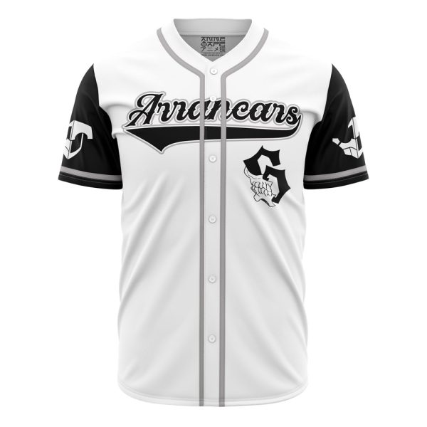 Arrancars Grimmjow Bleach Baseball Jersey 3D Printed, For Men and Women, Size XL Jezsport.com