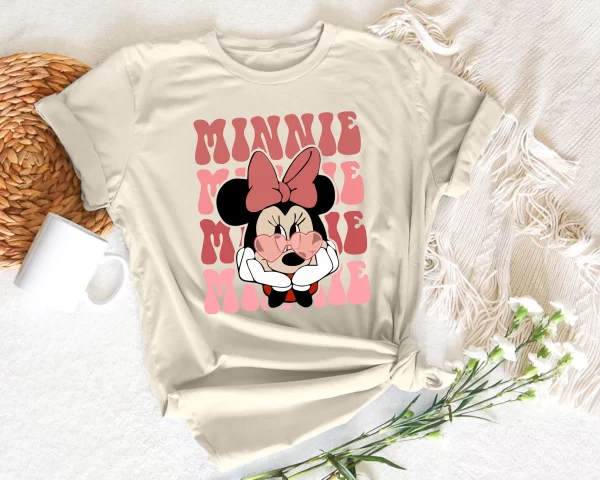Funny Disney Shirt, Disney Character Shirts, Disneyland Shirt, Magic Kingdom Shirt, Disney Minnie Mouse T-Shirt, Natural