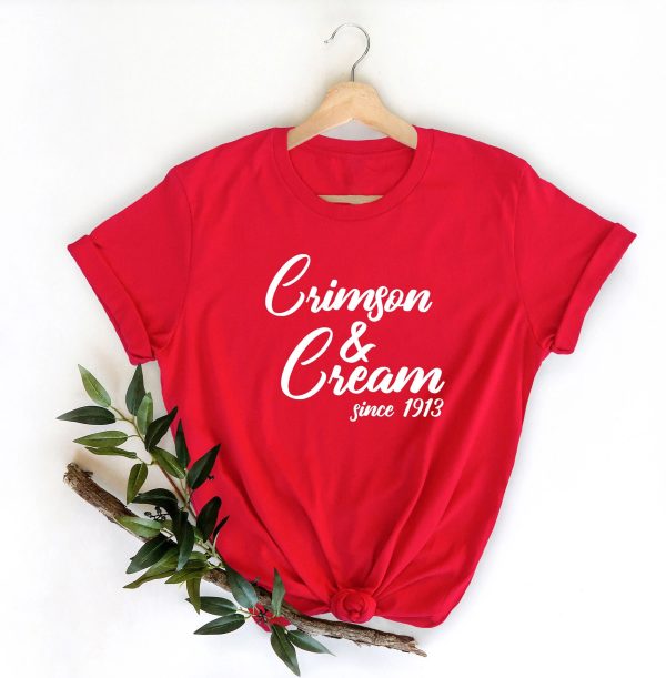 Delta Sigma Theta 1913 Shirt, Crimson Cream Since 1913 Shirt, DST 1913 Legacy T-Shirt, Sorority Shirt, Sorority Gifts, Sisterhood Shirt, Red