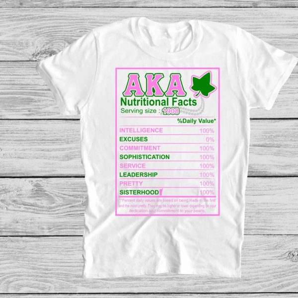 Alpha Kappa Alpha Shirt, AKA 1908 Gifts, Alpha Kappa Alpha Definition T-Shirt, Sorority Shirt, Sorority Gifts, Sisterhood Shirt, White