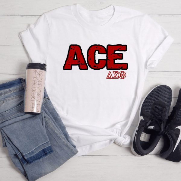 Delta Sigma Theta Shirt, Delta Sigma Theta ACE Shirt, DST 1913 Legacy T-Shirt, Sorority Shirt, Sorority Gifts, Sisterhood Shirt, White