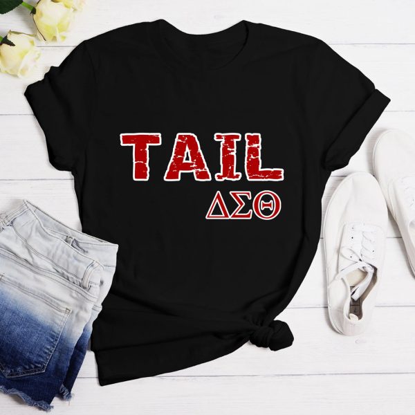 Delta Sigma Theta Shirt, Delta Sigma Theta TAIL Shirt, DST 1913 Legacy T-Shirt, Sorority Shirt, Sorority Gifts, Sisterhood Shirt, Black