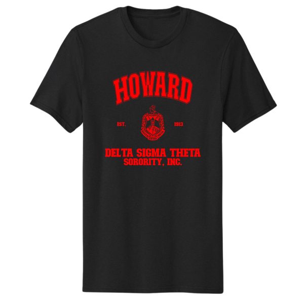 Delta Sigma Theta Shirt, Inspired Howard University Delta Sigma Theta Sorority T-Shirt, Sorority Shirt, Sorority Gifts, Sisterhood Shirt, Black