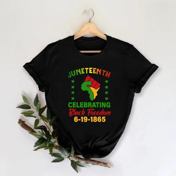 Juneteenth Shirt, Celebrating Black Freedom 1865 Tshirt, Black Culture Shirt, Black Lives Matter Shirt, Black Independence Day Shirt