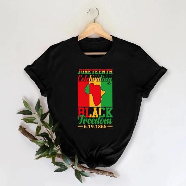 Juneteenth Shirt, Celebrating Black Freedom 1865 T-Shirt, Black Lives Matter Shirt, Black History Month Shirt, Black Independence Day Shirt