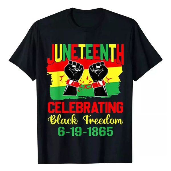 Juneteenth Shirt, Celebrating Black Freedom 1865 T-Shirt, Black Lives Matter Shirt, Black History Month Shirt, Black Independence Day Shirt