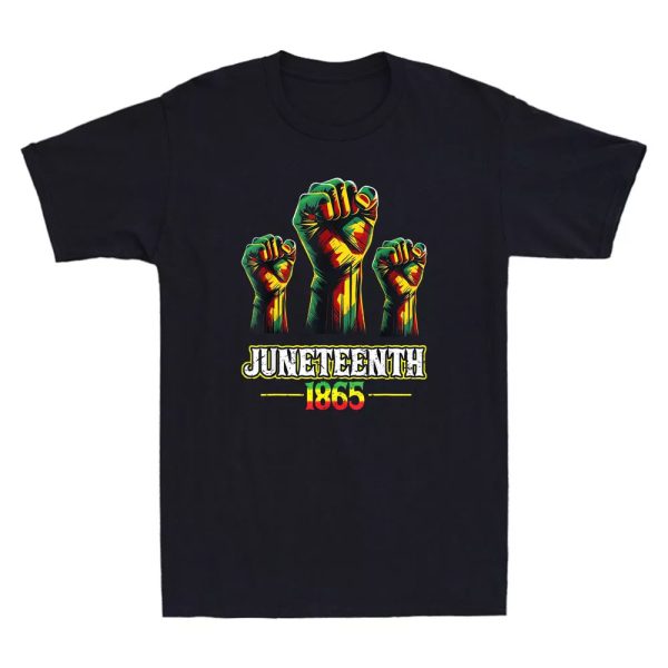 Juneteenth Shirt, Celebrating Black Freedom 1865 T-Shirt, Black Lives Matter Shirt, Black History Month Shirt, Black Independence Day Shirt Jezsport.com