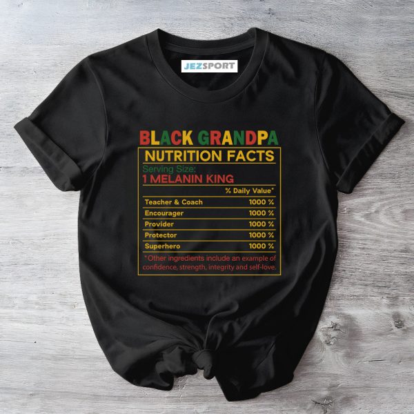 Black Father Shirt, Black Grandpa Definition Shirt, Black Dad Shirt, Black Pride Shirt, African American Father Shirt, Gifts For Father Day Shirt Jezsport.com