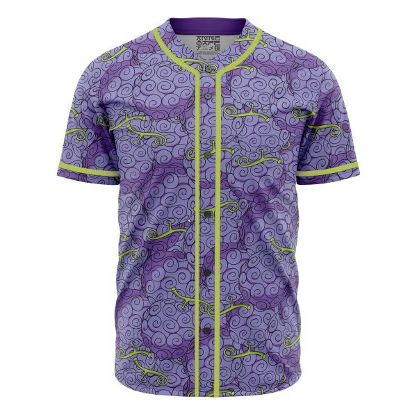 Gomu Gomu No Mi Devil Fruit One Piece Baseball Jersey 3D Printed, For Men and Women Jezsport.com