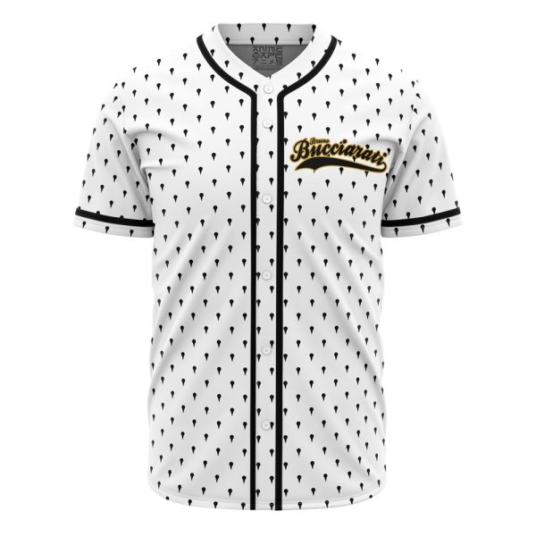 Bruno Bucciarati Jojo’s Bizarre Adventure Baseball Jersey 3D Printed, For Men and Women Jezsport.com