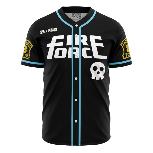 Company 8 Fire Force Baseball Jersey 3D Printed, For Men and Women Jezsport.com