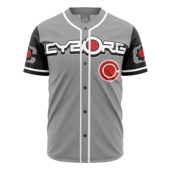 Cyborg DC Comics Baseball Jersey 3D Printed, For Men and Women Jezsport.com