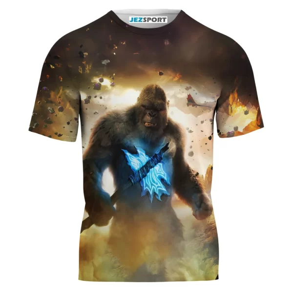 King Kong Vs Godzilla Shirt For Men And Women T-shirt Jezsport.com