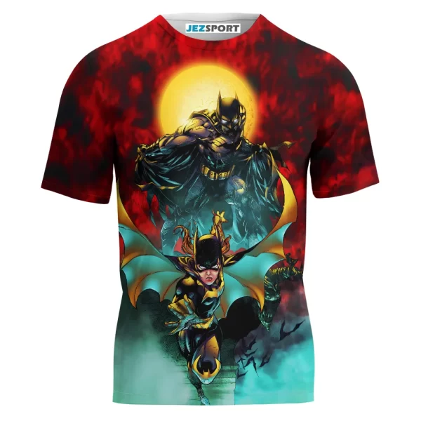 Batman Batgirl Shirt, Dc Comics Shirt For Men And Women T-shirt Jezsport.com