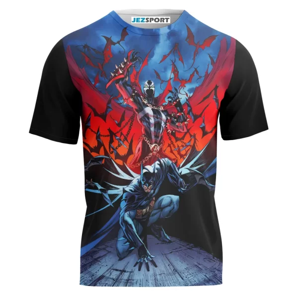 Batman Spawn Shirt, DC Comics Shirt For Men And Women T-shirt Jezsport.com