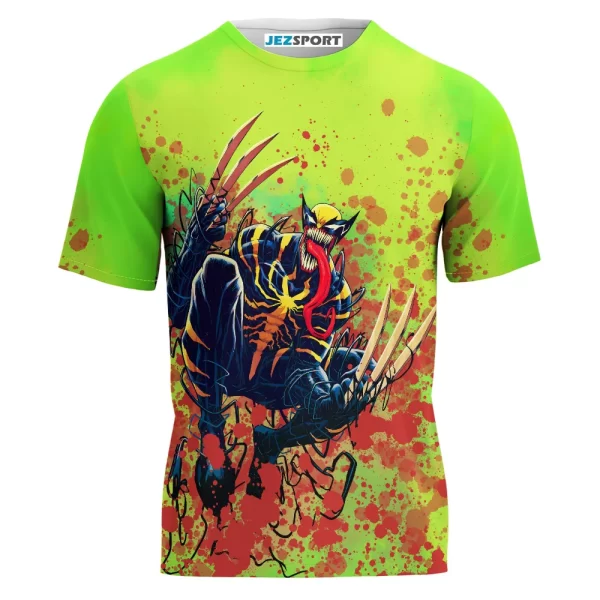 Wolverine Venom Shirt, Marvel Shirt, DC Comics Shirt For Men And Women T-shirt Jezsport.com