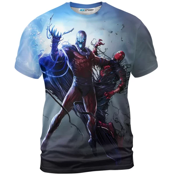 Venom vs Magneto Shirt, Marvel Shirt For Men And Women Jezsport.com