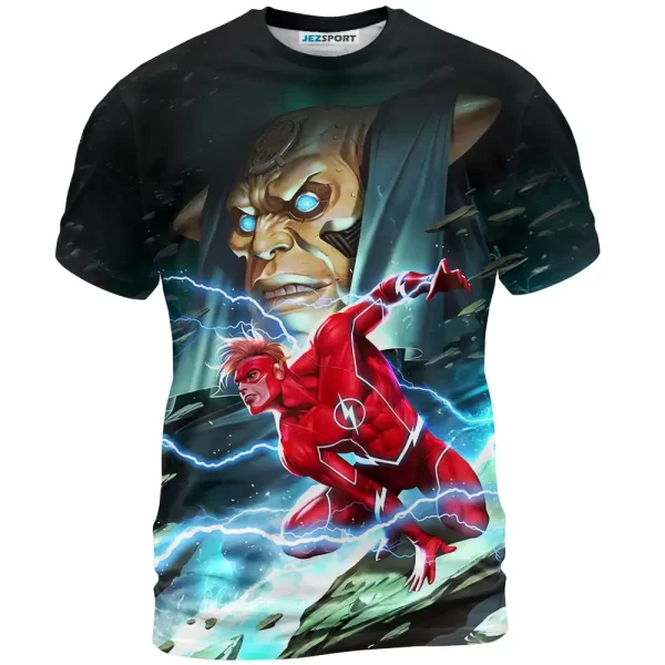 The Flash Throne Shirt, DC Comics Shirt For Men And Women T-Shirt Jezsport.com