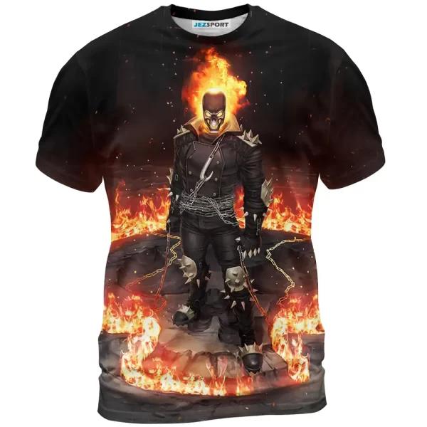 Ghost Rider Shirt, Marvel Shirt For Men And Women T-Shirt Jezsport.com