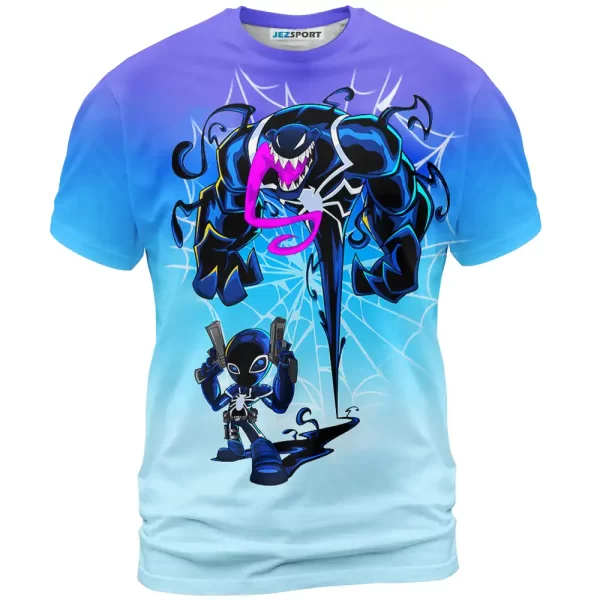 Cool Spider-Man Vs Venom Shirt, Marvel Shirt For Men And Women Jezsport.com