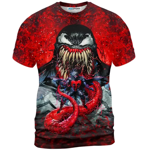 Venom Vs Tyler Kirkham Shirt, Marvel Shirt For Men And Women Jezsport.com