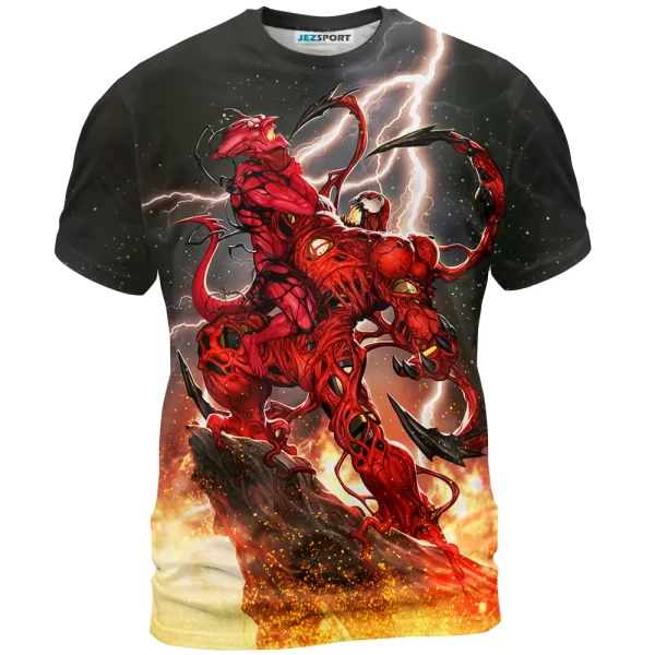 Carnage Vs Red Goblin Shirt, Marvel Shirt For Men And Women Jezsport.com