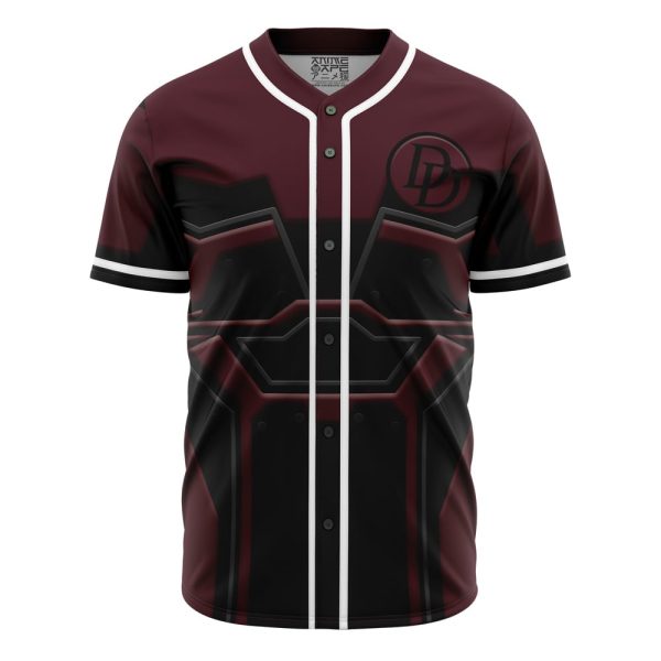 Daredevil Cosplay Marvel Baseball Jersey 3D Printed, For Men and Women Jezsport.com