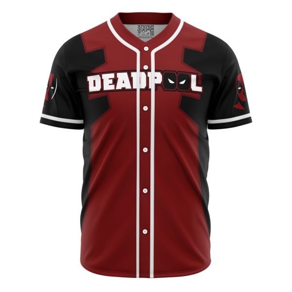 Deadpool Marvel Baseball Jersey 3D Printed, For Men and Women, Size XL Jezsport.com