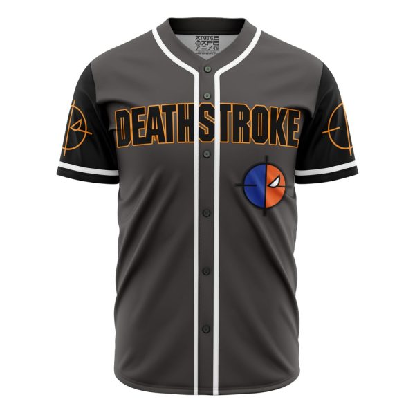 Deathstroke DC Comics Baseball Jersey 3D Printed, For Men and Women Jezsport.com