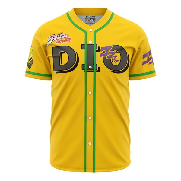 Dio Jojo’s Bizarre Adventure Baseball Jersey 3D Printed, For Men and Women Jezsport.com