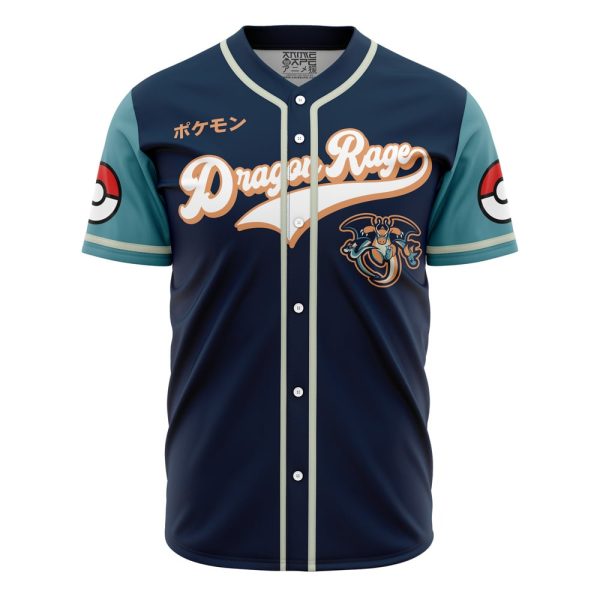 Dragon Rage Dragon Type Pokemon Baseball Jersey 3D Printed, For Men and Women Jezsport.com