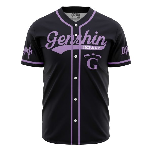 Elemental Magic Genshin Impact Baseball Jersey 3D Printed, For Men and Women Jezsport.com