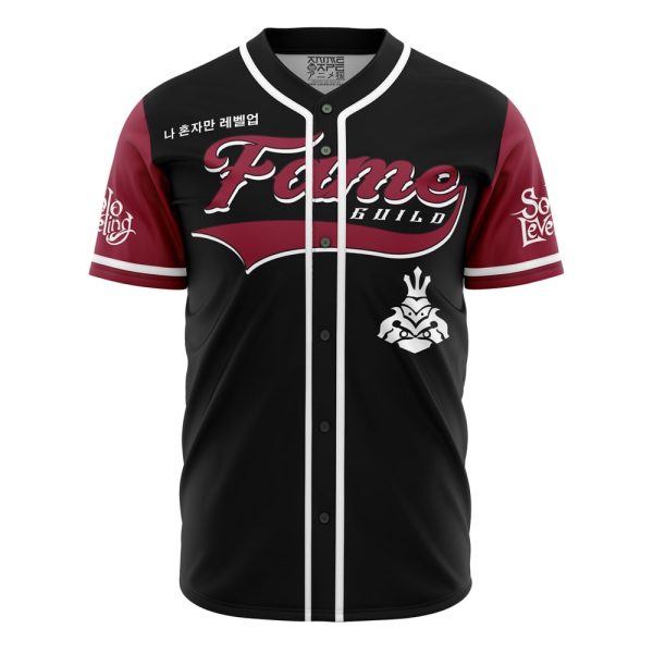 Fame Guild Solo Leveling Baseball Jersey 3D Printed, For Men and Women Jezsport.com