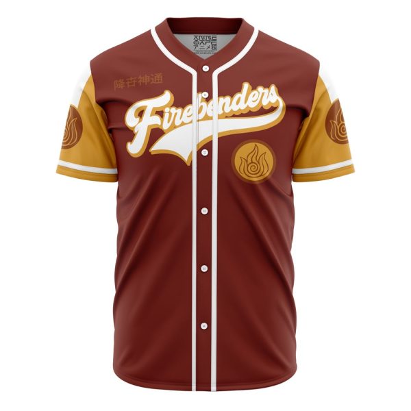 Firebenders Avatar Baseball Jersey 3D Printed, For Men and Women Jezsport.com