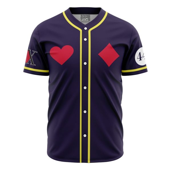 First Outfit Hisoka Hunter X Hunter Baseball Jersey 3D Printed, For Men and Women, Size XL Jezsport.com