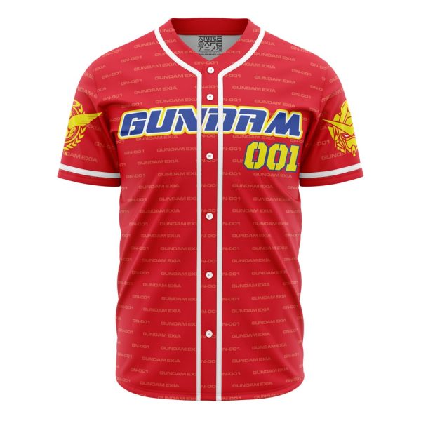 GN-001 Exia Gundam Baseball Jersey 3D Printed, For Men and Women Jezsport.com