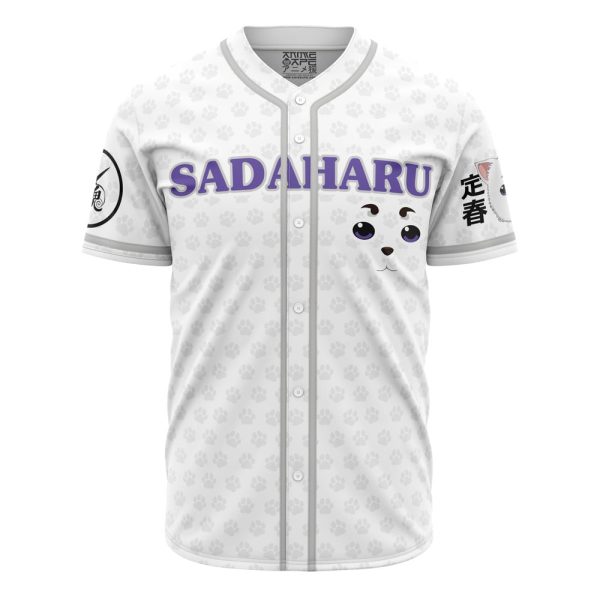 Gintoki and Sadaharu Gintama Baseball Jersey 3D Printed, For Men and Women Jezsport.com