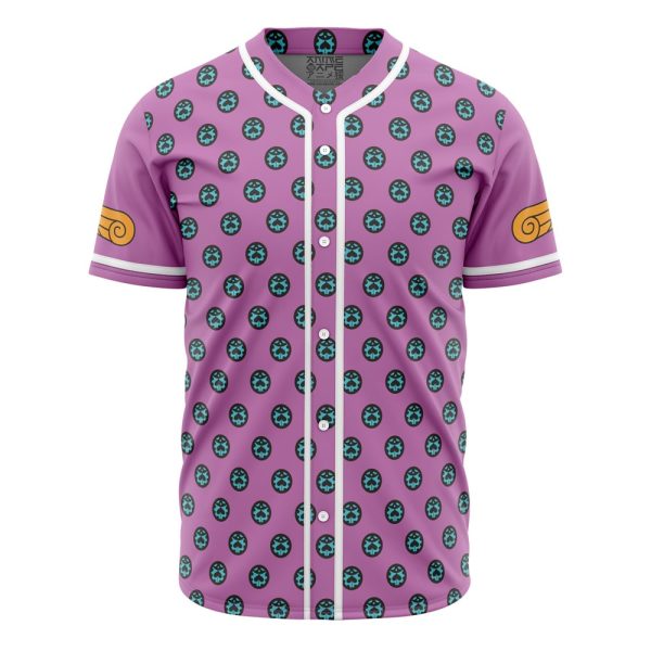 Giorno Giovanna Anime Jojo’s Bizarre Adventure Baseball Jersey 3D Printed, For Men and Women Jezsport.com