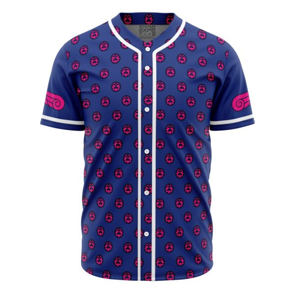 Giorno Giovanna Manga Jojo’s Bizarre Adventure Baseball Jersey 3D Printed, For Men and Women Jezsport.com