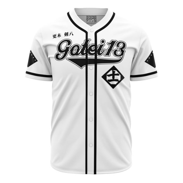 Gotei 13 Kenny Bleach Baseball Jersey 3D Printed, For Men and Women, Size XL Jezsport.com