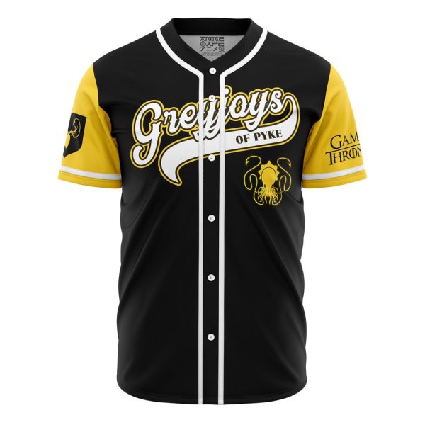 Greyjoys of Pyke Game of Thrones Baseball Jersey 3D Printed, For Men and Women Jezsport.com