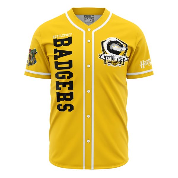 Hufflepuff Badgers House Harry Potter Baseball Jersey 3D Printed, For Men and Women Jezsport.com