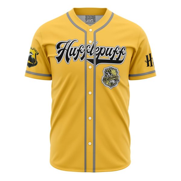 Hufflepuff House Harry Potter Baseball Jersey 3D Printed, For Men and Women, Size XL Jezsport.com